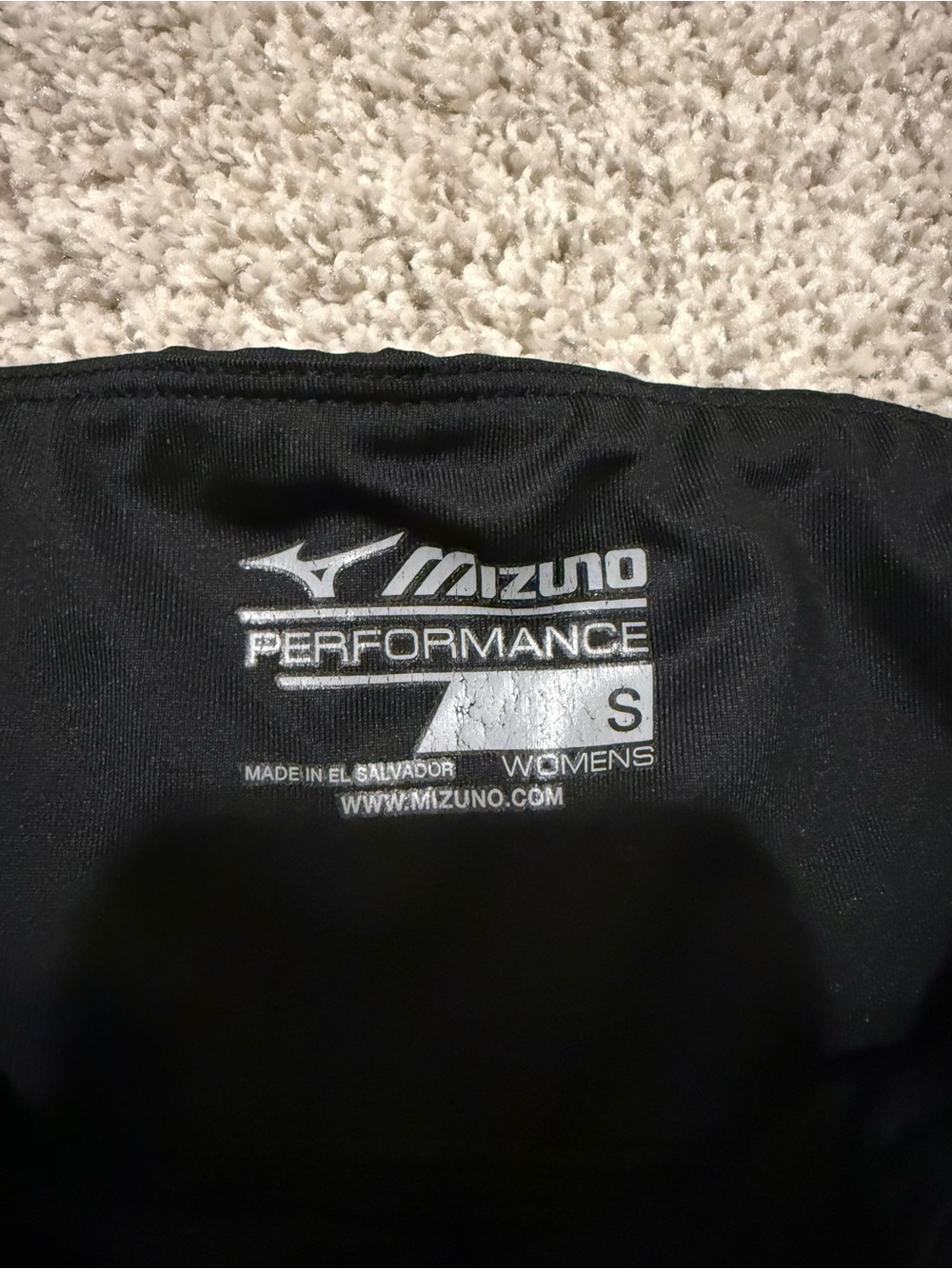 Mizuno Women's Black Spandex Shorts - Picture 2 of 3